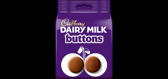 the only button you need in life for now are these Cadbury giant button