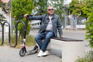 You can buy electric folding mobility scooters for easy movement from place to place