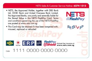 NETS FlashPay card in Singapore