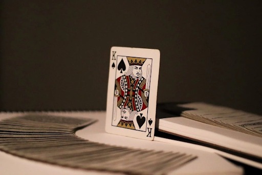 A Deck of Cards along with the King of Spades